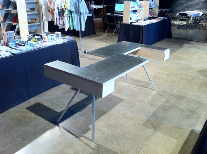 Gareth Long - Bouvard and Pecuchet's Invented Desk For Copying - Tenth Version