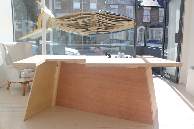 Gareth Long - Bouvard and Pecuchet's Invented Desk For Copying - Eleventh Version