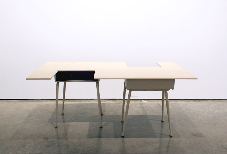 Gareth Long - Bouvard and Pecuchet's Invented Desk For Copying - Fifteenth Version