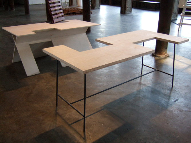 Gareth Long - Bouvard and Pecuchet's Invented Desk For Copying - Third and Fourth Versions