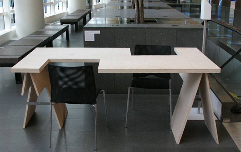 Gareth Long - Bouvard and Pecuchet's Invented Desk For Copying - Eighth Version