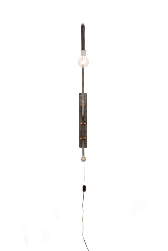 Gareth Long - Copy of Jean Prouve's Potence Lamp (reading all the modern sciences of 1850 in 1950)
