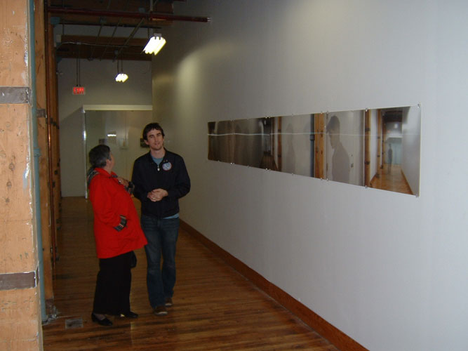 Gareth Long - Untitled (Lenticular Installation)