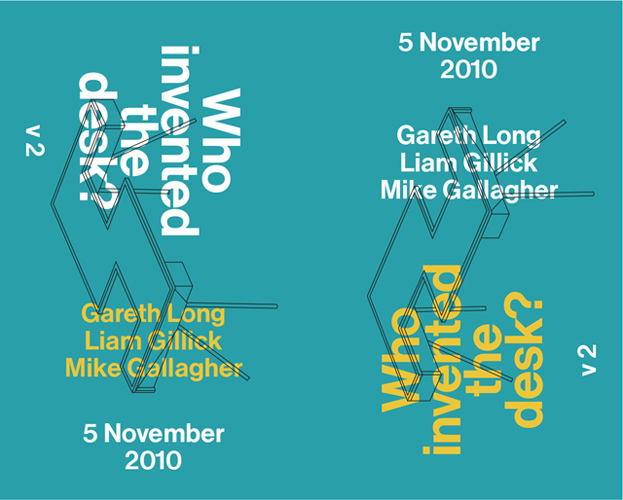 Gareth Long - Who Invented the Desk? - Version 2